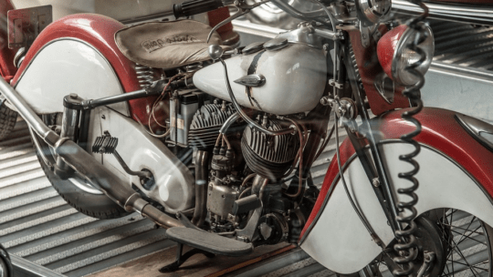 Alles parat – Motorrad Montageständer Set