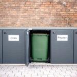 Metallbox für Mülltonnen